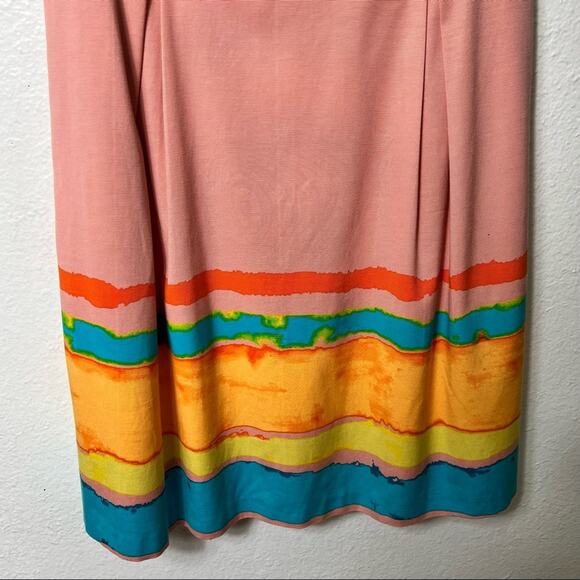 ANTHROPOLOGIE TRACY REESE PAINTERLY PLEATED WOMEN DRESS SIZE 12 BRAND NEW - Picture 5 of 7